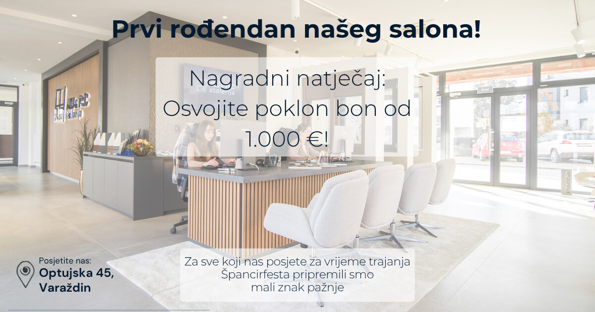 Optujska slavi prvi rođendan – osvojite poklon bon od 1.000 €